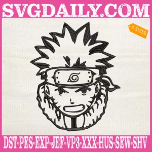 Naruto Anime Embroidery Design