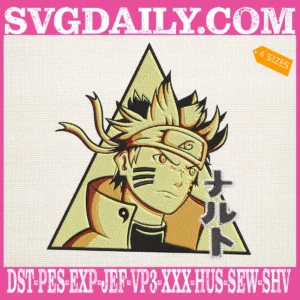 Naruto Uzumaki Embroidery Design