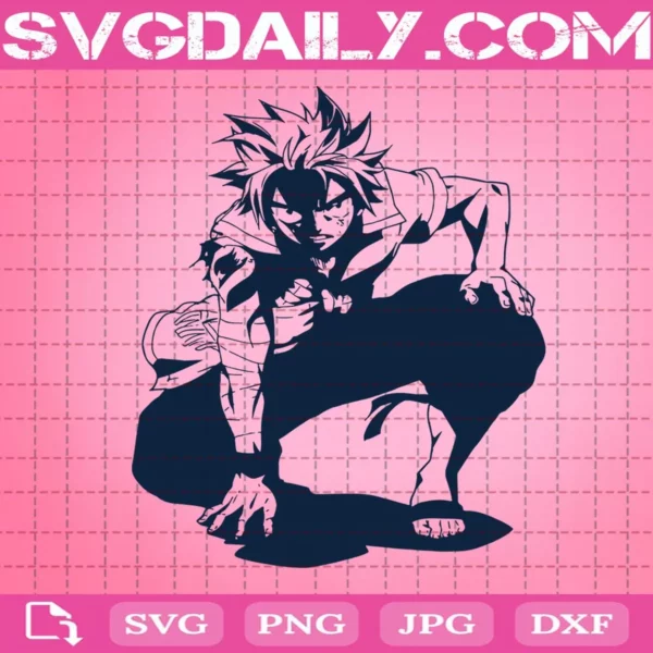 Natsu Dragneel Svg