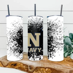 Navy Midshipmen 20oz Skinny Tumbler
