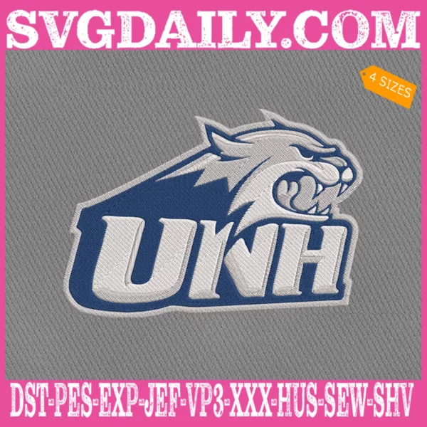 New Hampshire Wildcats Embroidery Files