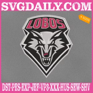 New Mexico Lobos Embroidery Machine