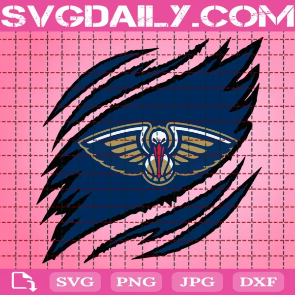 New Orleans Pelicans Svg