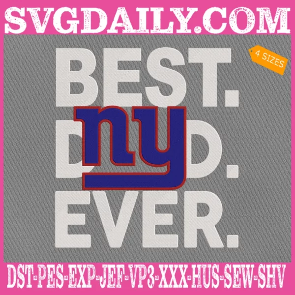 New York Giants Embroidery Files