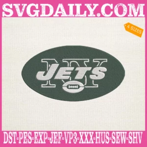 New York Jets Embroidery Files