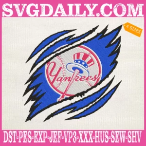 New York Yankees Embroidery Design