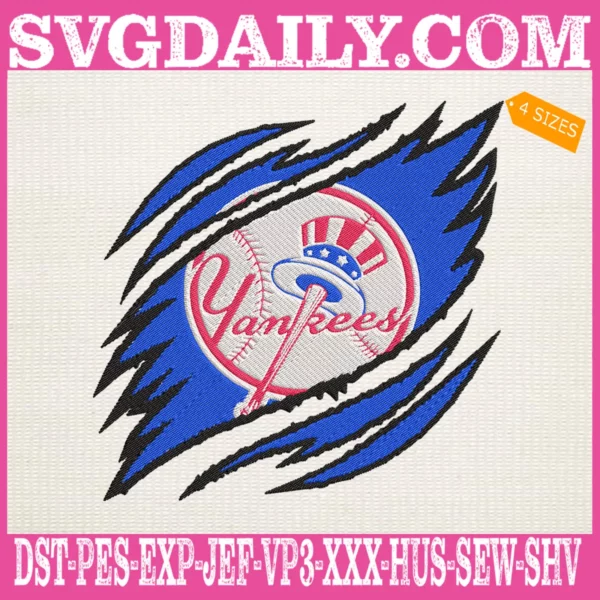 New York Yankees Embroidery Design