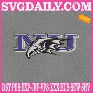 Niagara Purple Eagles Embroidery Files