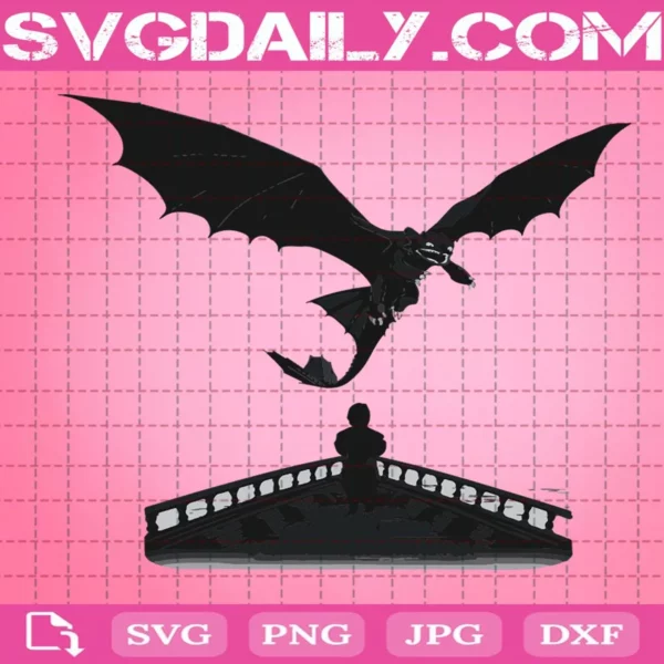 Night Fury Svg, How To Train Your Dragon Svg