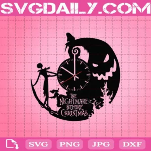 Nightmare Before Christmas Jack Oogie Boogie Svg