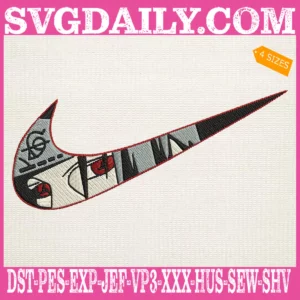 Nike Naruto Anime Embroidery Files
