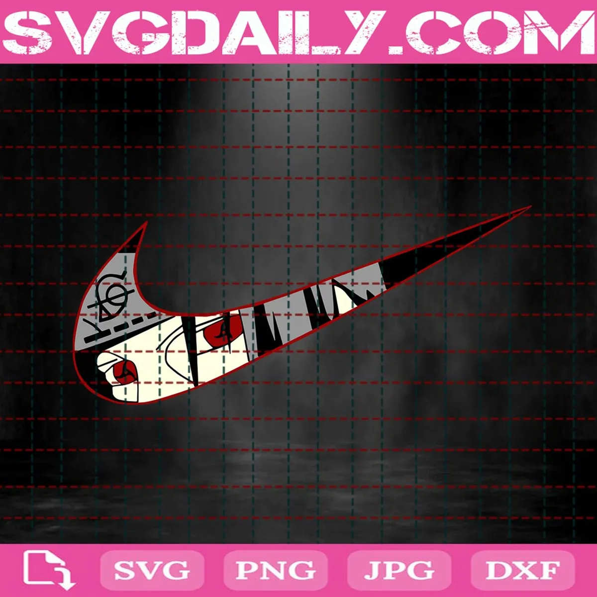 Nike Naruto Anime Svg - Daily Free Premium Svg Files