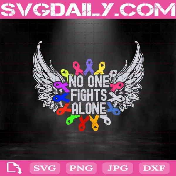 No One Fights Alone Svg