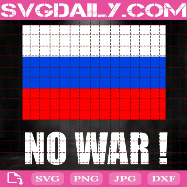 No War Svg, Stop War In Ukraine Svg