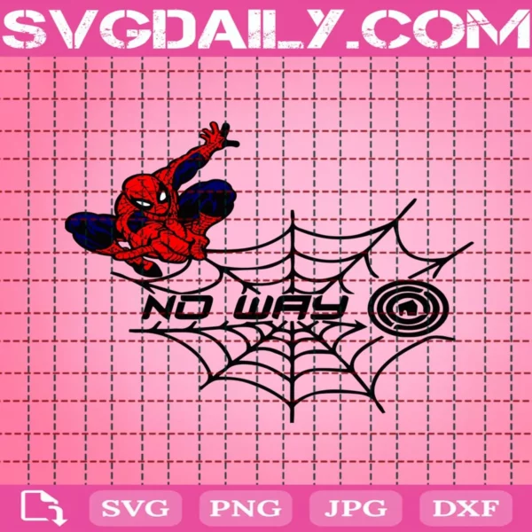 No Way Home Spider Man Svg