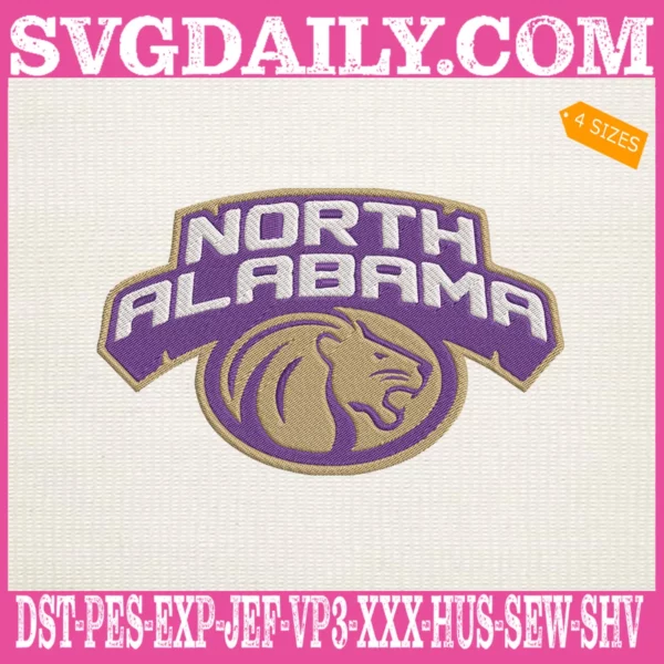 North Alabama Lions Embroidery Files