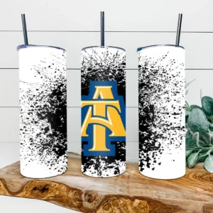 North Carolina A&T Aggies 20oz Skinny Tumbler