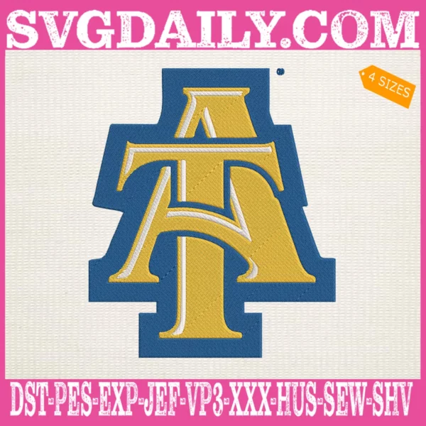 North Carolina A&T Aggies Embroidery Files