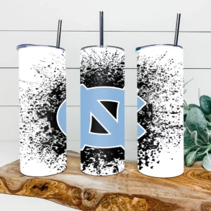 North Carolina Tar Heels Football 20oz Skinny Tumbler