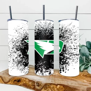 North Dakota Fighting Hawks 20oz Skinny Tumbler