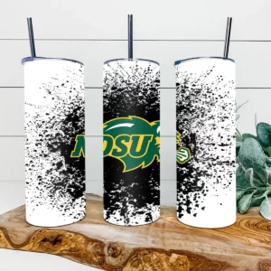 North Dakota State Bison 20oz Skinny Tumbler