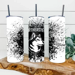 Northeastern Huskies 20oz Skinny Tumbler
