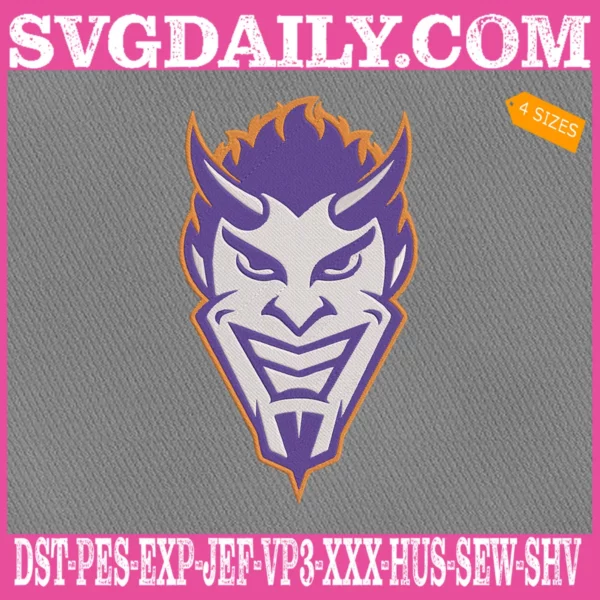 Northwestern State Demons Embroidery Files