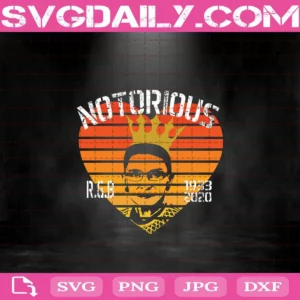 Notorious Svg, Ruth Bader Ginsburg Svg