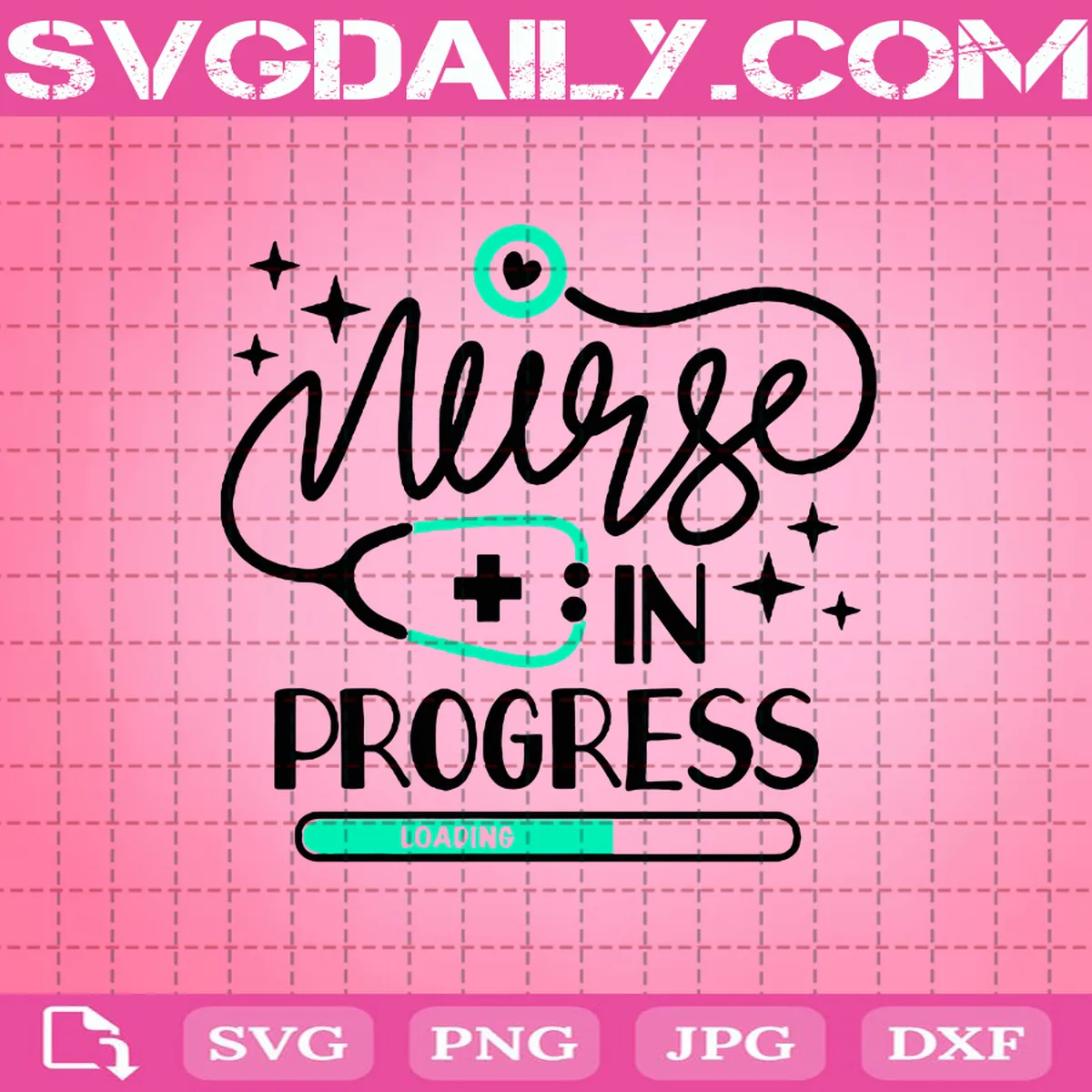 Nurse In Progress Svg