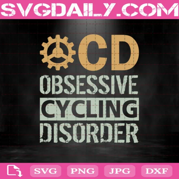 Ocd Obsessive Cycling Disorder Svg