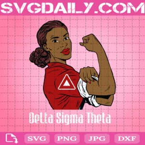 Oelta Sigma Theta Svg