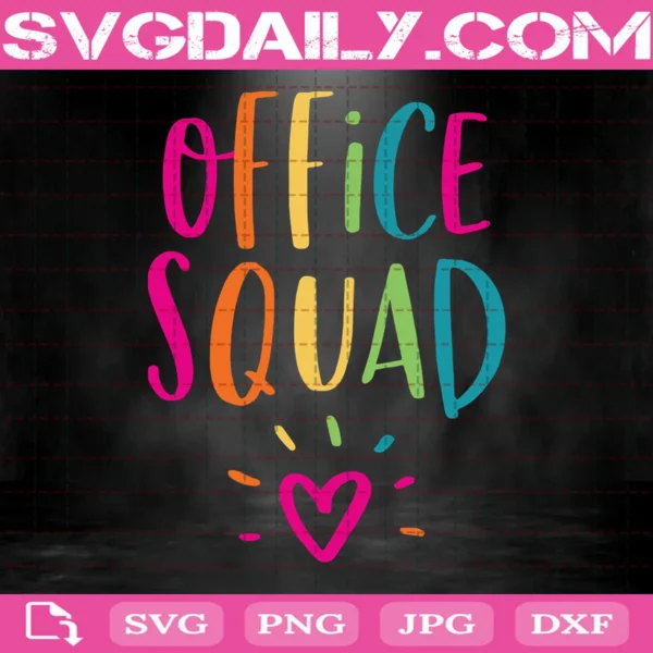 Office Squad Svg