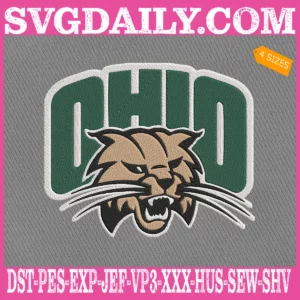 Ohio Bobcats Embroidery Machine