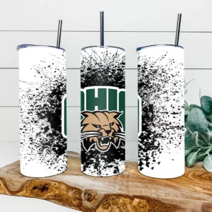 Ohio Bobcats Football 20oz Skinny Tumbler
