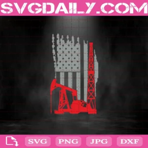 Oilfield Flag Svg
