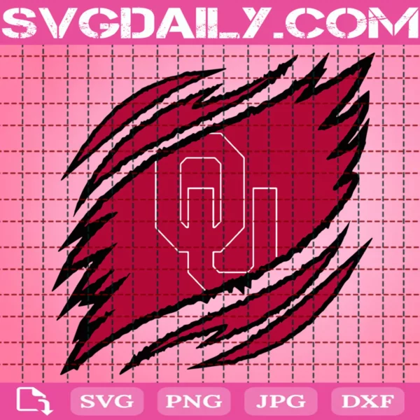 Oklahoma Sooners Claws Svg