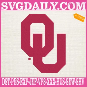 Oklahoma Sooners Embroidery Machine