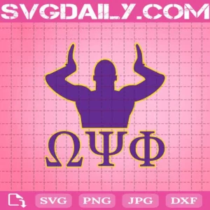 Omega Psi Phi 1911 Svg