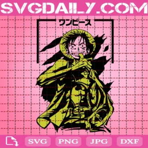 One Piece Luffy Svg