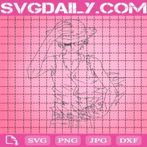 One Piece Monkey D. Luffy Svg