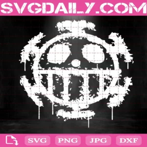 One Piece Trafalgar Law Logo Svg