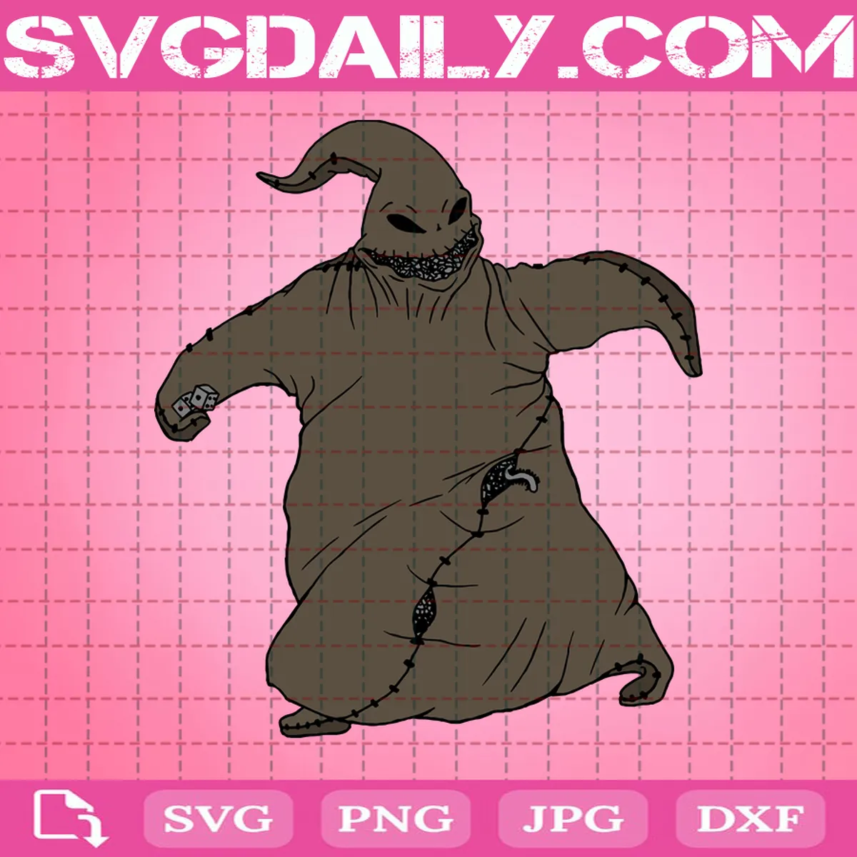 Oogie Boogie Svg