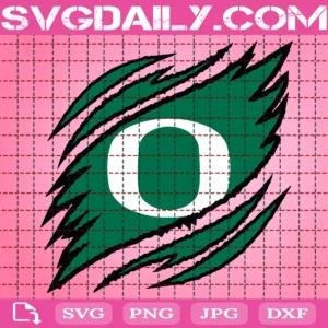 Oregon Ducks Claws Svg