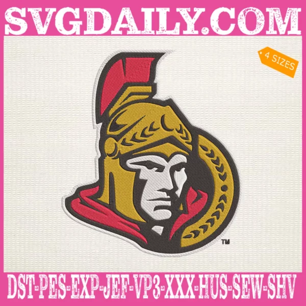 Ottawa Senators Embroidery Files