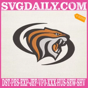 Pacific Tigers Embroidery Files