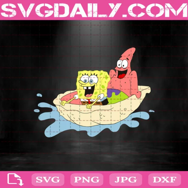 Patrick Star & Spongebob Svg