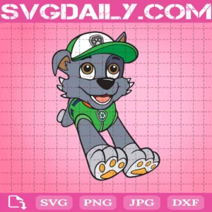 Paw Patrol Rocky Svg