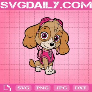 Paw Patrol Skye Svg