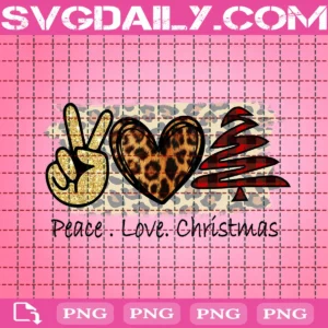 Peace Love Christmas Png