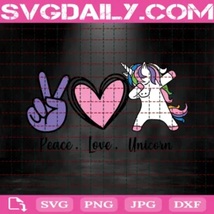 Peace Love Unicorn